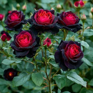 Роза Тень Феникса купить по цене от 402р. в интернет-магазине «Посадика» с доставкой почтой в в Яровоее и по всей России – [изображение №1].